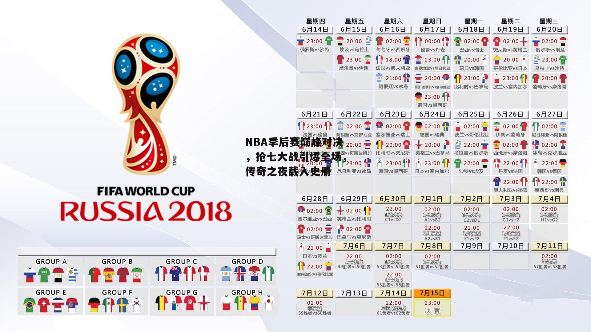 NBA季后赛巅峰对决，抢七大战引爆全场，传奇之夜载入史册